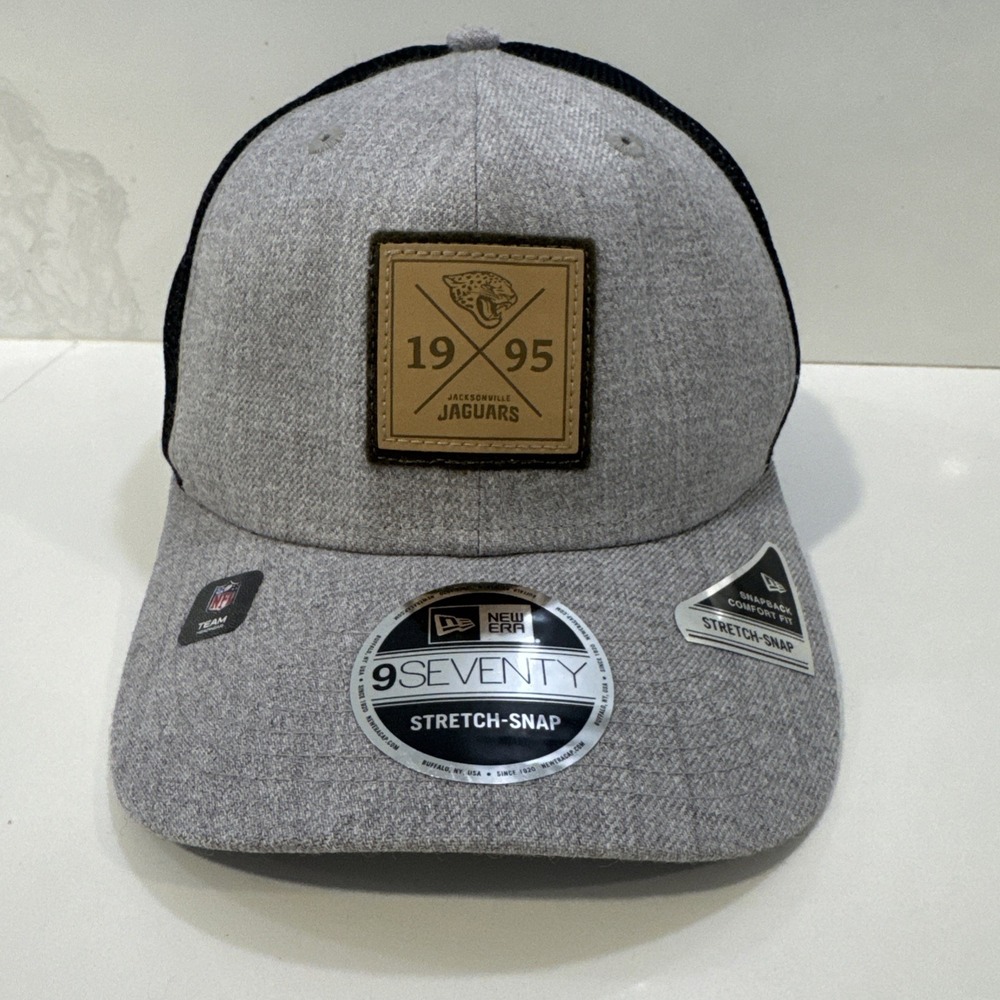 Jacksonville Jaguars New Era 9Seventy Stretch Snapback Patch Hat NWT
